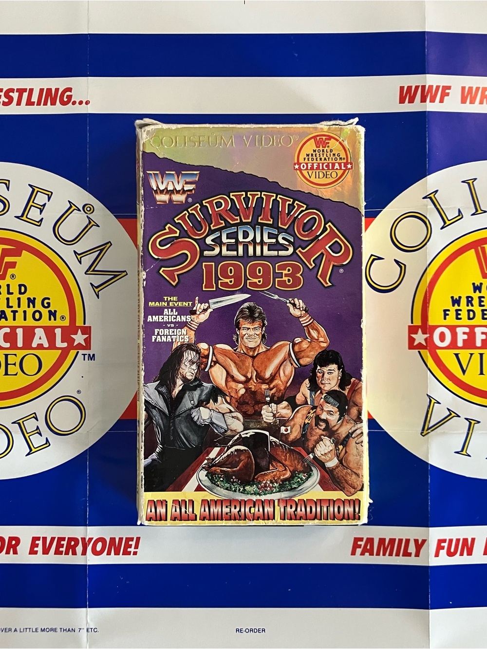 Survivor Series 1993 VHS Tape